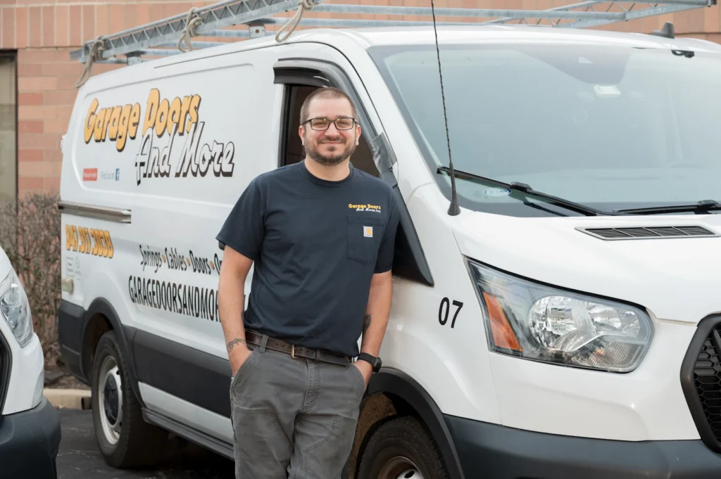 One of our master technicians at Garage Doors and More